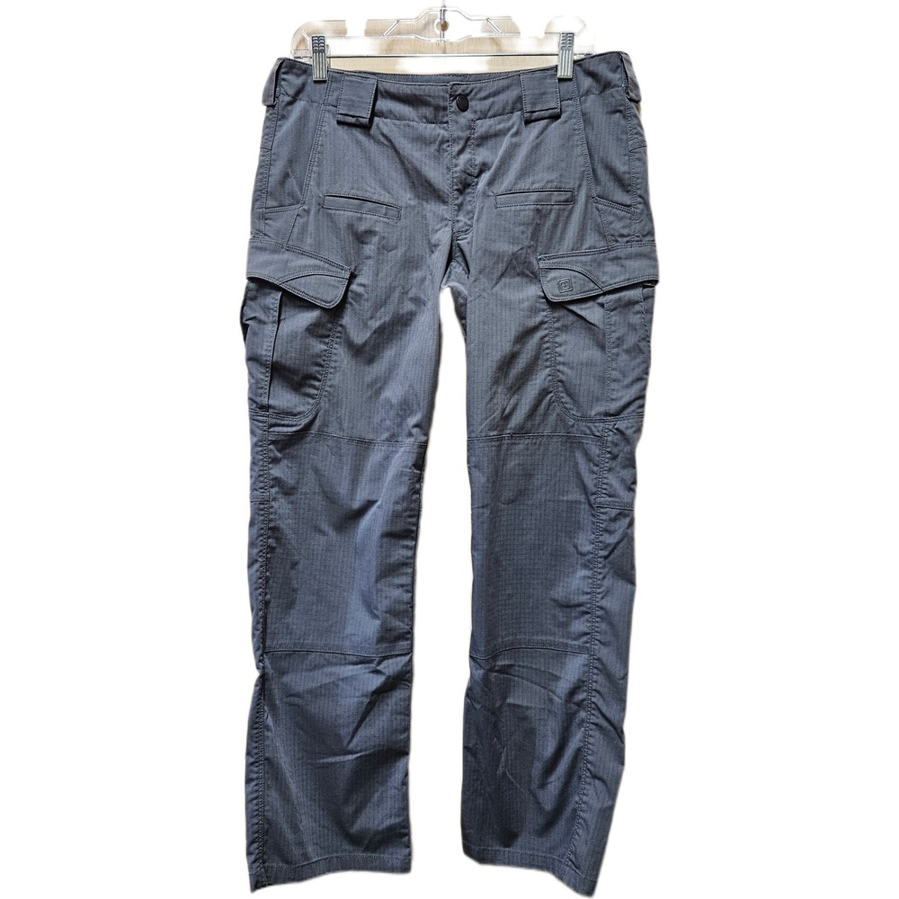 Women's 5.11 Tactical Series Stryke Gray Ripstop Cargo Pants Size 10 Gorpcore